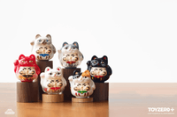 PP X MONSTER Lucky Kitten Daruma Blind Box 7