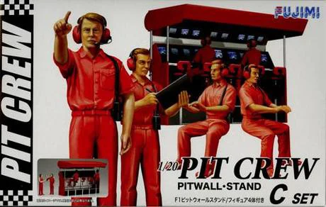 Fujimi [GT-25] 1/20 F-1 PITWALL STAND - Kit Accessories