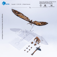 None Scale 14 Inch Godzilla x Kong The New Empire Mothra Premium Set Action Figure 2