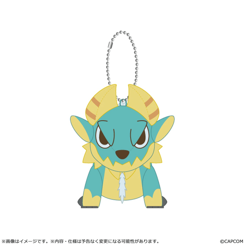 MONSTER HUNTER CHIBI STYLE Plush Keychain: Zinogre