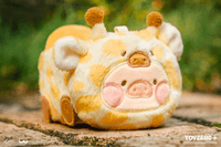 LuLu the Piggy Animal Party - High Speed Giraffe Lu Plush Keychain 5