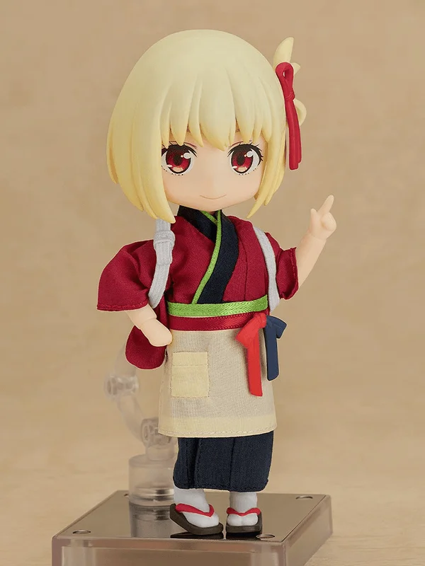 GOOD SMILE COMPANY Nendoroid Doll Chisato Nishikigi: Cafe LycoReco Uniform Ver. - Lycoris Recoil