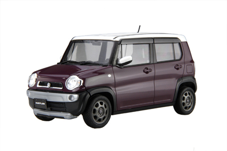 [C-NX-11 EX-2] 1/24 Suzuki Hustler (G/Moonlight Violet Pearl Metallic)