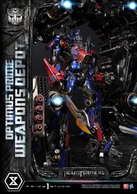 Prime 1 Studio Museum Masterline Transformers: Dark of the Moon (Film) Optimus Prime Weapons Depot Bonus Version - Transformers - photo 20