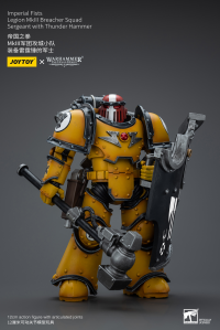 Imperial Fists Legion MkIII Breacher Squad Sergeant with Thunder Hammer 4
