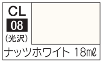 Mr.Color LASCIVUS CL08 NUTS WHITE 1