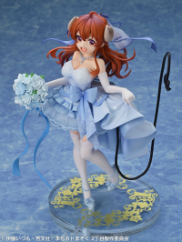 TV Anime The Demon Girl Next Door 2 Shadow Mistress Yuuko Wedding Ver. Complete Figure 10