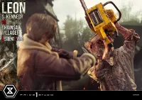 Prime 1 Studio Ultimate Premium Masterline Resident Evil 4 Leon S. Kennedy versus Chainsaw Villager - Video Games - photo 28