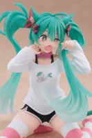 TAITO Hatsune Miku Desktop Cute Figure (Cat Ear T-Shirt Ver.) Reissue - Hatsune Miku - photo 4