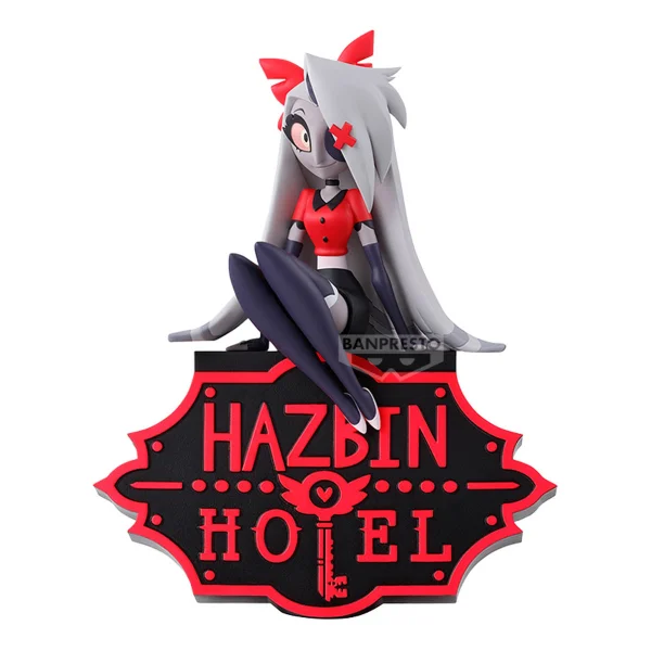 BANDAI Vaggie (Ver. A) Hazbin Hotel, Banpresto Monitor Top Figure - Hazbin Hotel