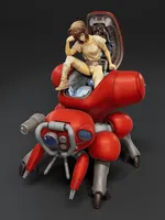 Max Factory PLAMAX minimum factory MF-94 Motoko Kusanagi with Fuchikoma - Ghost in the Shell - photo 3