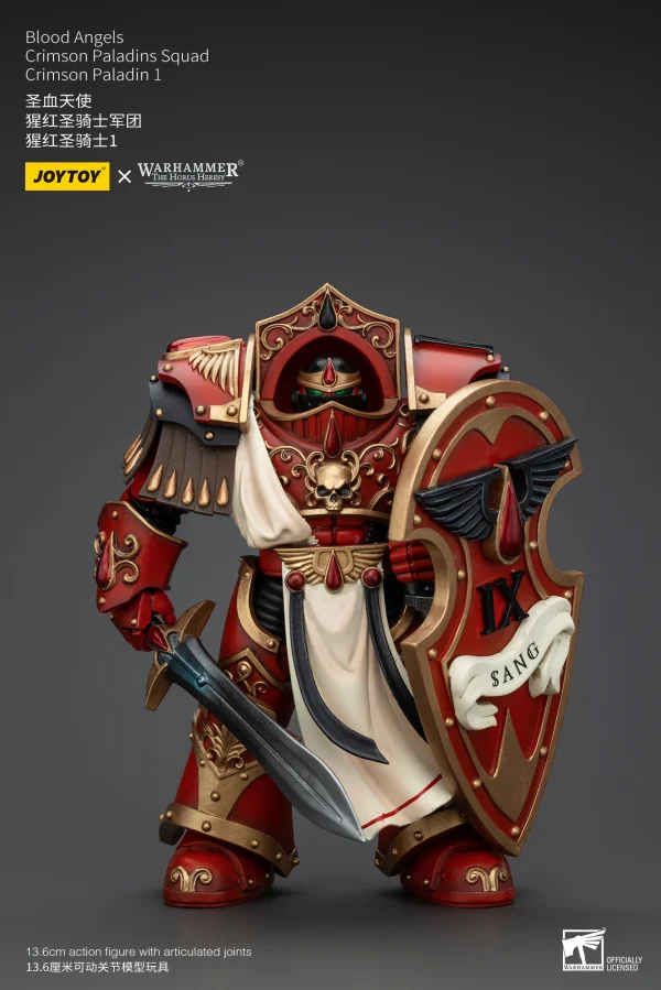 JOYTOY Blood Angels Crimson Paladins Squad Crimson Paladin 1 - Warhammer 40K