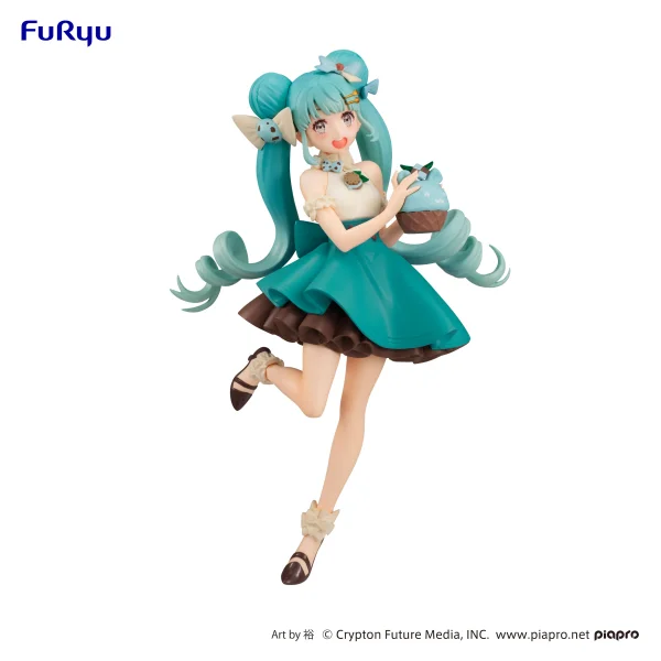 FuRyu Hatsune Miku　SweetSweets Series Figure-Hatsune Miku・Chocolate Mint-(re-run) - Hatsune Miku