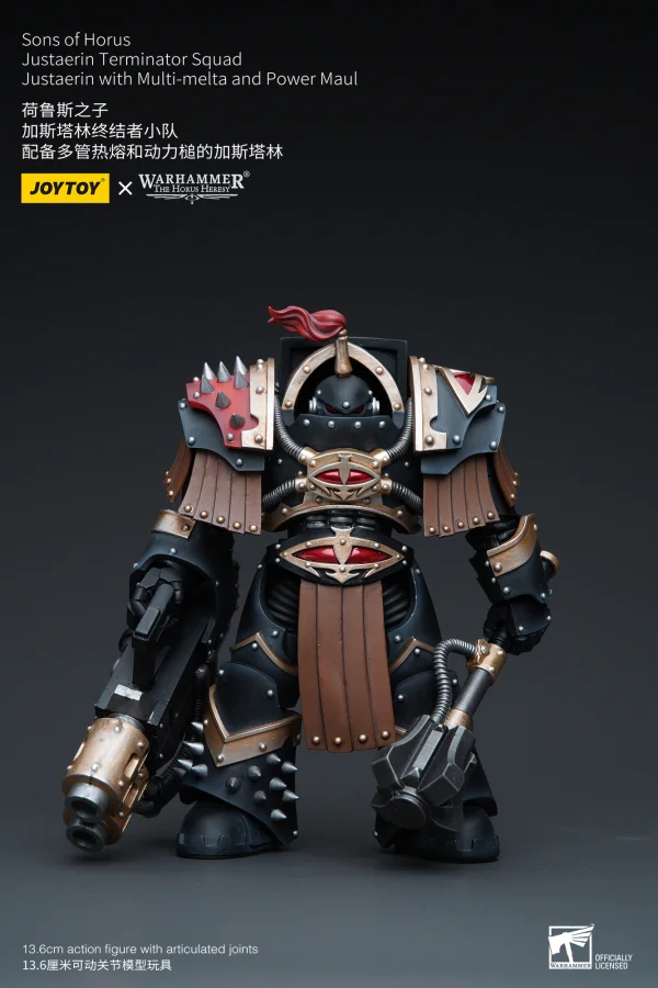 JOYTOY Sons of Horus Justaerin Terminator Squad Justaerin with Multi-melta and Power MauL - Warhammer 40K