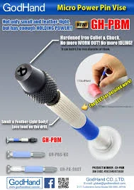 GodHand GodHand - Micro Power Pin Vise - Tools