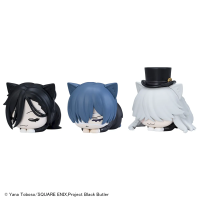 Ohiruneko Anime "Black Butler: Public School Arc" Mini Figure (EX) (Sebastian, Ciel & Undertaker) 1
