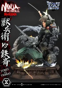 Prime 1 Studio Ultimate Premium Masterline Ninja Scroll Jube versus Tessai Deluxe Bonus Version - Ninja - photo 30