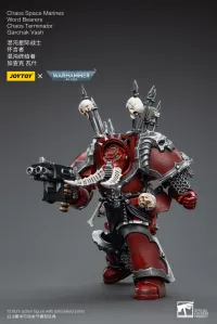 JOYTOY Chaos Space Marines Word Bearers Chaos Terminator Garchak Vash - Warhammer 40K - photo 4
