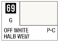 Mr Color Spray - S69 Off White (Gloss/Primary) 1