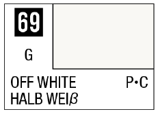 Mr Color Spray - S69 Off White (Gloss/Primary)