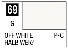Mr Color Spray - S69 Off White (Gloss/Primary)