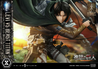 Ultimate Premium Masterline  TV animation Attack On Titan  Levi versus Beast Titan Bonus Version 24