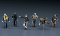 [X72-8] 1:72 W.W.II PILOT FIGURE SET (JAPANESE, GERMAN, U.S./BRITISH PILOT FIGURES) 2