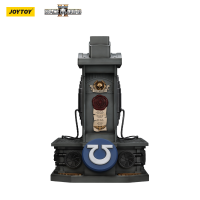 Ultramarines Lieutenant Titus' MKX Helmet & Display Stand 29