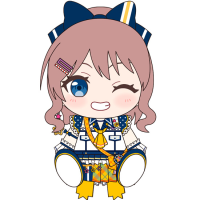 Plushie Poppin'Party Saya Yamabuki 2