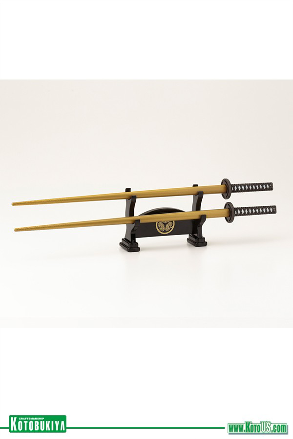 KOTOBUKIYA IEYASU TOKUGAWA SAMURAI SWORD CHOPSTICK