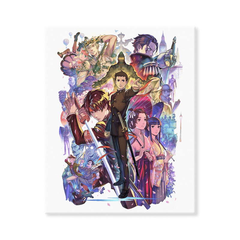 The Great Ace Attorney Chronicles main visual CHARA FINE BOARD