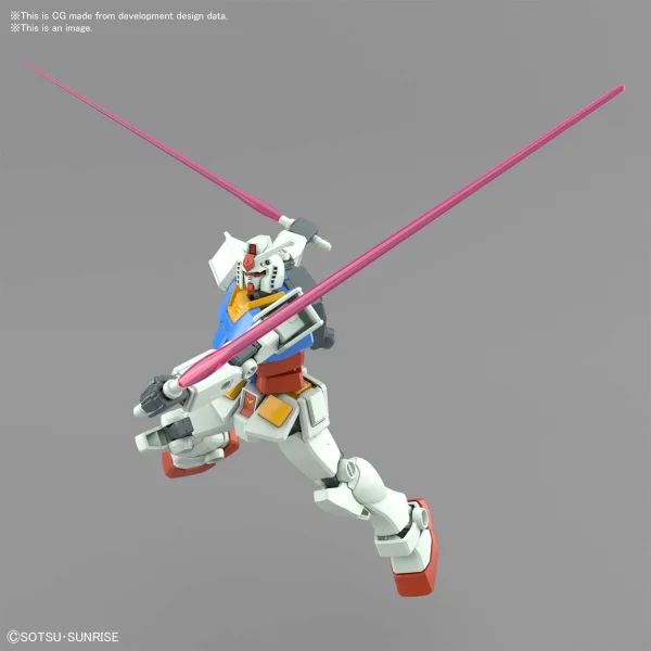 BANDAI HOBBY ENTRY GRADE RX-78-2 GUNDAM (FULL WEAPON SET) - Mobile Suit Gundam