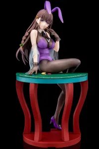 Hakoiri-musume Elfine Phillet wearing flower’s purple bunny costume with Nip Slip Gimmick System - The Demon Sword Master of Excalibur Academy - photo 1