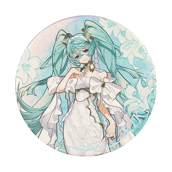 GOOD SMILE COMPANY Hatsune Miku feat. Yoneyama Mai Extra Large Pinback Button - Hatsune Miku