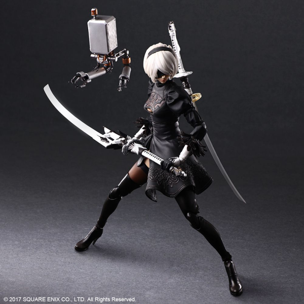 NieR:Automata® PLAY ARTS KAI™ ACTION FIGURE 2B (YoRHa No. 2 Type B) Deluxe Ver.