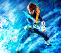TAMASHII NATIONS SHOTO TODOROKI  "MY HERO ACADEMIA", TAMASHII NATIONS S.H.Figuarts - My Hero Academia - photo 3