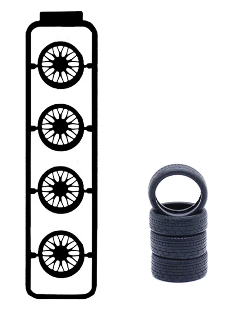 Fujimi [Wheel-19] 1/24 BBS Wheel 20inch - Kit Accessories