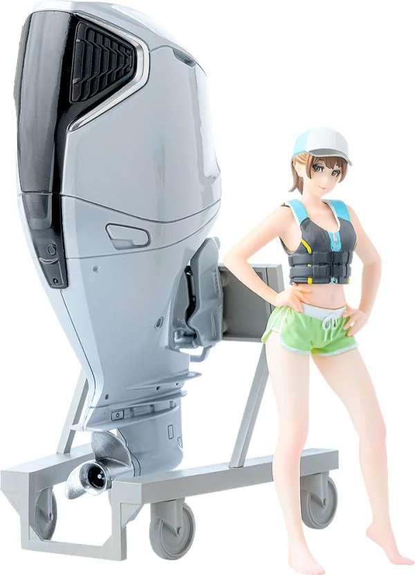GOOD SMILE COMPANY PLAMAX MF-88 minimum factory Minori with Honda BF350 Outboard Engine - Character Kits