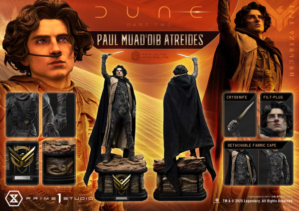 Real Elite Masterline Dune: Part Two (Film) Paul Atreides