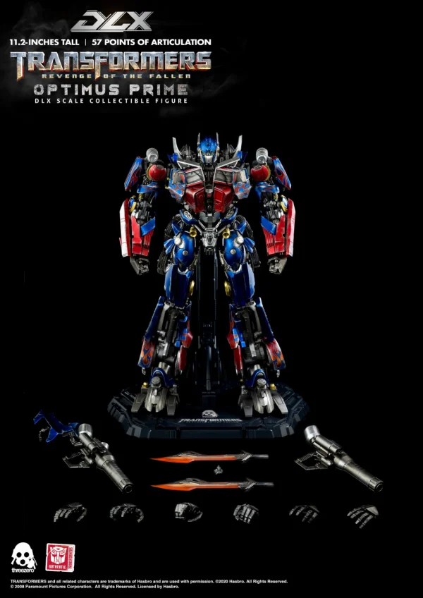 threezero Transformers: Revenge of the Fallen - DLX Optimus Prime - Transformers