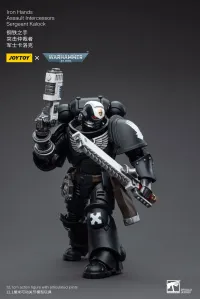 JOYTOY Iron Hands Assault Intercessors Sergeant Kalock - Warhammer 40K - photo 7