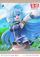 PRISMA WING The anime KONOSUBA -God's blessing on this wonderful world! AQUA 1/7 Scale Pre-Painted Figure 			 8