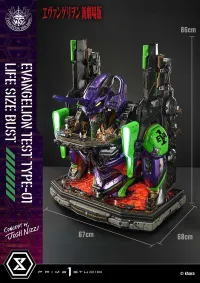 Prime 1 Studio Life Size Bust Evangelion Test Type-01 (Concept By Josh Nizzi)			 - Neon Genesis Evangelion - photo 33