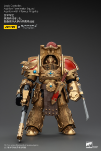 Legio Custodes Aquilon Terminator Squad Aquilon with Infernus Firepike 1