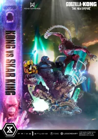 Prime 1 Studio Ultimate Diorama Masterline Godzilla x Kong: The New Empire (Film) Kong vs Skar King Bonus Version - Godzilla - photo 38