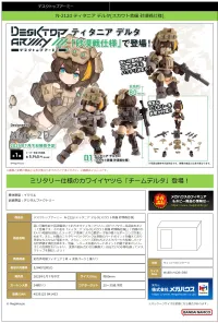 MegaHouse Desk Top Army N-212d Titania Delta (Ver. Scout equipped desert combat spec) - Chibi Figures - photo 4