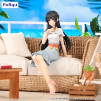 FuRyu Rascal Does Not Dream Series　Noodle Stopper Figure -Mai Sakurajima Summer Outfit ver.- - Rascal Does Not Dream of Bunny Girl Senpai - photo 9