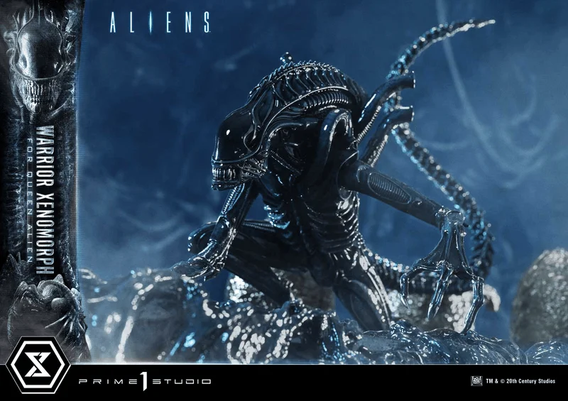 Prime 1 Studio Ultimate Diorama Masterline Aliens (Film) Warrior Xenomorph for Queen Alien - Alien (Movie Franchise)