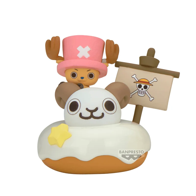 ONE PIECE Paldolce collection CHOPPER, BEPO & PIRATE SHIP(A:TONY TONY CHOPPER)