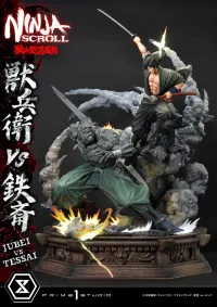 Prime 1 Studio Ultimate Premium Masterline Ninja Scroll Jube versus Tessai Deluxe Bonus Version - Ninja - photo 56
